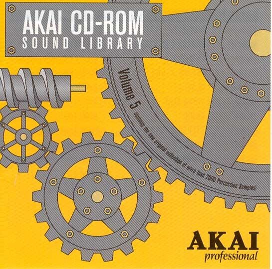 open zoom image for Akai CD-ROM Sound Library Volume 5 Percussion, Main