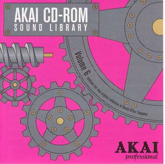 open zoom image for Akai CD-ROM Sound Library Volume 6 Sound Effects, Main