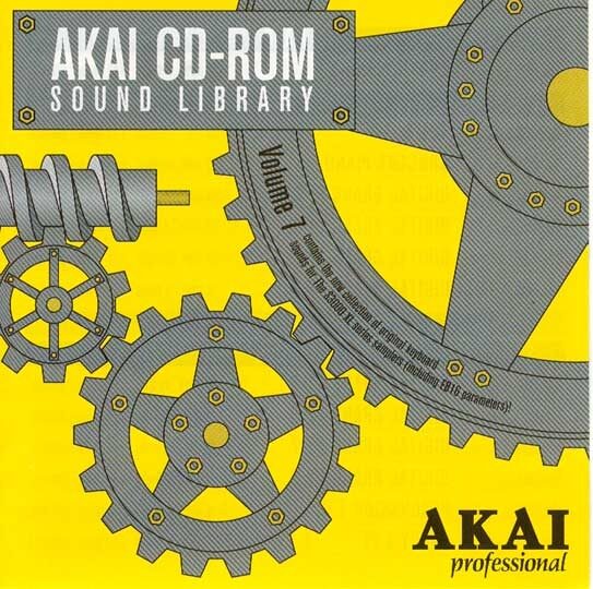 open zoom image for Akai CD-ROM Sound Library Volume 7 for S3000 XL Series, Main