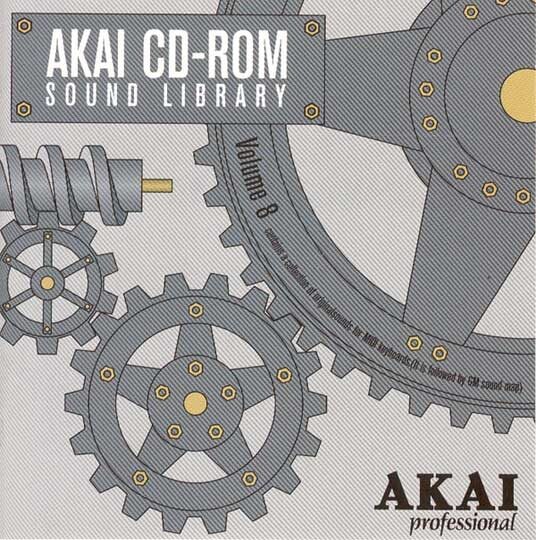 open zoom image for Akai CD-ROM Sound Library Volume 8 GM Sets, Main