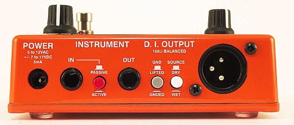 open zoom image for Aphex 1404 Punch Factory Optical Compressor Pedal, Rear