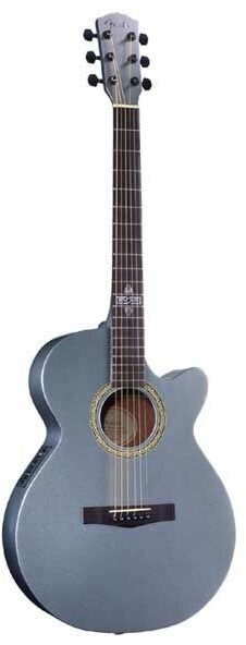 open zoom image for Fender Celtic Acoustic Guitar, Chrome Silver