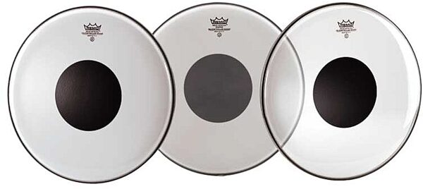 open zoom image for Remo Coated Controlled Sound Drumhead (Black Dot), 13 inch, CS-0113-10, Main