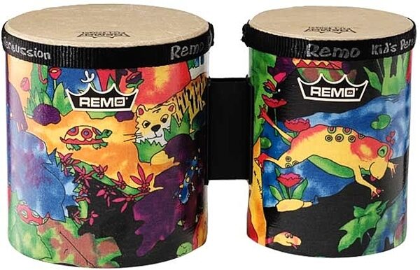 open zoom image for Remo Kids Percussion Bongos, New, Main