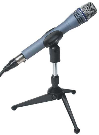 open zoom image for QuikLok A188 Desktop Tripod Microphone Stand, Alt