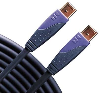 open zoom image for Monster Cable PC Firelink Ultra-High Speed IEEE 1394 Multimedia Connection 6/6 Cable, Main