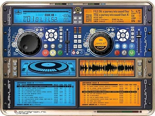 open zoom image for SoundGraph D-Vinyl2020 DJ Controller and MP3 Player Package, Screen Shot 2