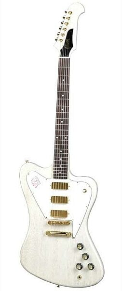 open zoom image for Gibson Custom Firebird Non-Reverse Electric Guitar (with Case), TV White