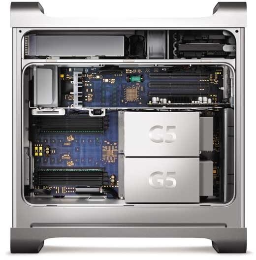 open zoom image for Apple G5 Dual 2.0GHz Desktop Computer, Inside