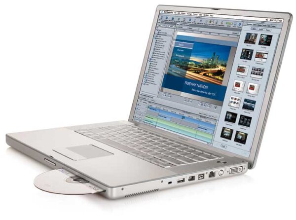open zoom image for Apple G4 Powerbook Notebook Computer with Combo Drive (1GHz, 15 in.), Alternate