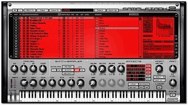 open zoom image for Ik Multimedia SampleTank 2 Upgrade, Screen Shot