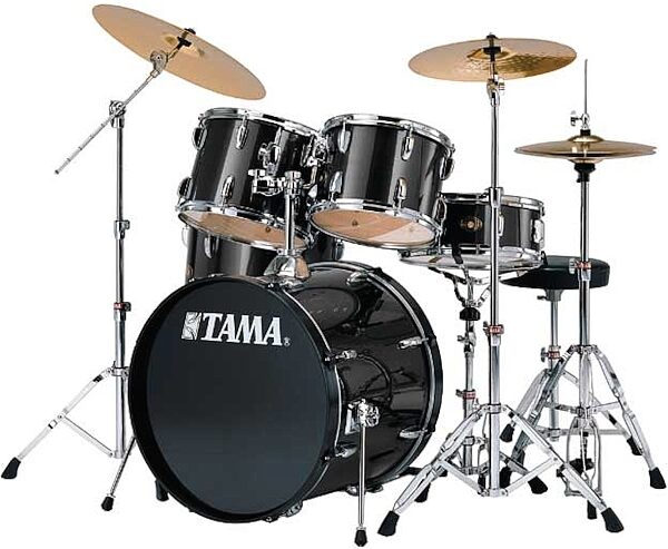 open zoom image for Tama SS52H6C Swingstar 5-Piece Ready To Rock Drum Kit, Black