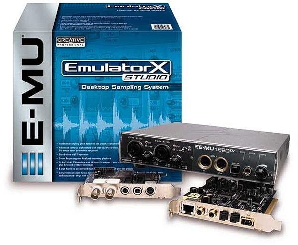 open zoom image for Emu Emulator X Studio Sampling System with 1820M (Windows), Main