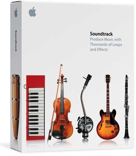 open zoom image for Apple Soundtrack Loop-Based Audio Software (Macintosh), Main