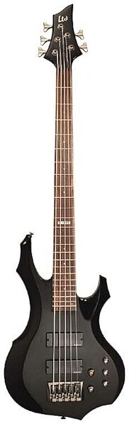 open zoom image for ESP LTD F255 5-String Electric Bass Guitar, Black
