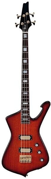 open zoom image for Ibanez ICB200 Iceman Electric Bass, Brown Sunburst