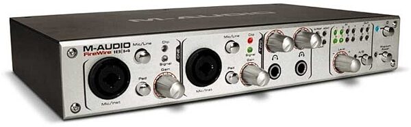 open zoom image for M-Audio Firewire 1814 Audio/MIDI Interface (Macintosh and Windows), Left Angle View