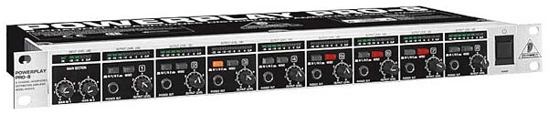 open zoom image for Behringer Powerplay Pro-8 HA8000 8-Channel Headphone Amplifier, Angle View