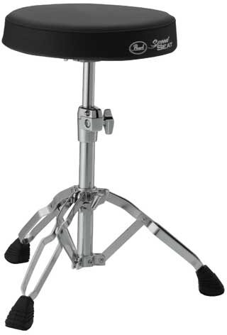 open zoom image for Pearl D75 Double Braced Drum Throne with Round Seat, Main