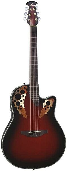 open zoom image for Ovation CU247 Pinnacle Deluxe Acoustic-Electric Guitar, Main