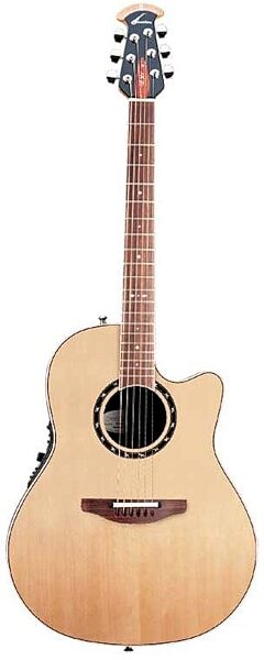 open zoom image for Ovation 1771LX Standard Balladeer Mid-Depth Bowl Cutaway Acoustic-Electric Guitar, Natural