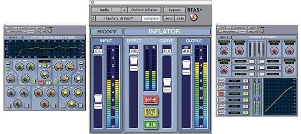 open zoom image for Sony Oxford Plug-In Bundle for Pro Tools LE (Macintosh and Windows), Main