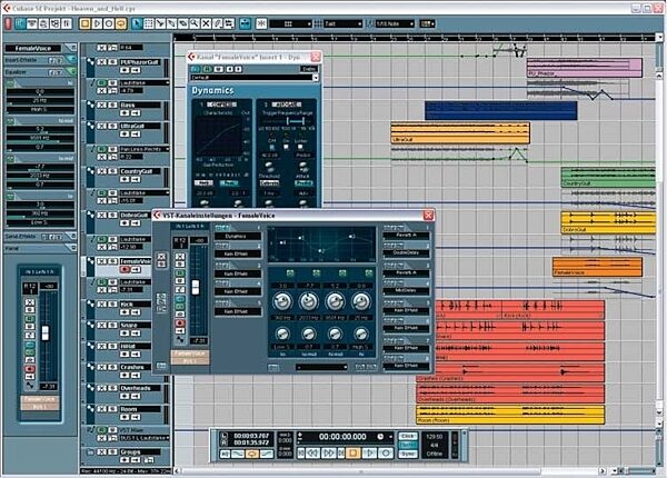 open zoom image for Steinberg Cubase SE Recording Software (Macintosh and Windows), Main