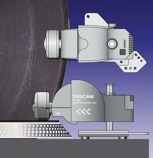 open zoom image for TASCAM TTM1 Turntable Scratch Device, Illustration