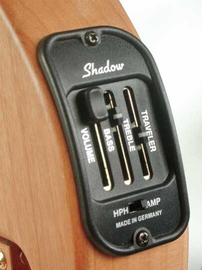 open zoom image for Traveler Guitar Escape Steel String Electric Guitar (with Gig Bag), Shadow Preamp