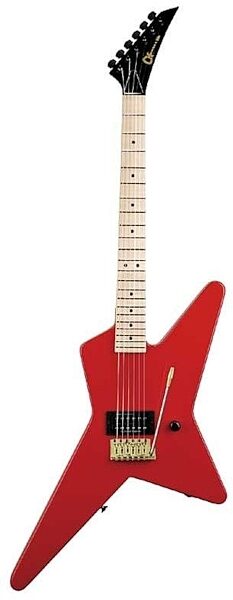 open zoom image for Charvel USA Standard Star Electric Guitar (With Case), Ferrari Red