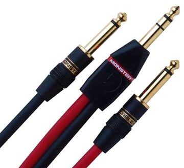 open zoom image for Monster Studiolink 1/4 in. Stereo to Dual 1/4 in. Y-Cable, Main