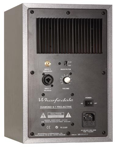 open zoom image for Wharfedale DP8.1A Diamond Pro Active Monitor (5 in.), Rear