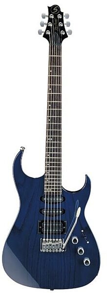 open zoom image for Samick Greg Bennett Interceptor 2 Electric Guitar, Transparent Blue