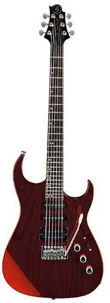 open zoom image for Samick Greg Bennett Interceptor 2 Electric Guitar, Transparent Red