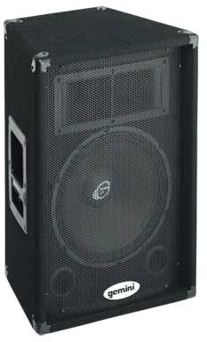 open zoom image for Gemini GT1202 2-Way Trapezoid Speaker Cabinet (120 Watts, 1x12 in.), Main