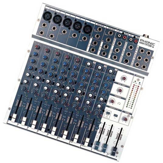 open zoom image for Phonic MM1705A Rackmount Mixer, Main