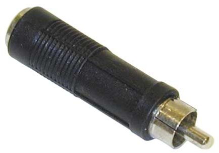 open zoom image for CBI 1/4" Female to RCA Male Connector, Main