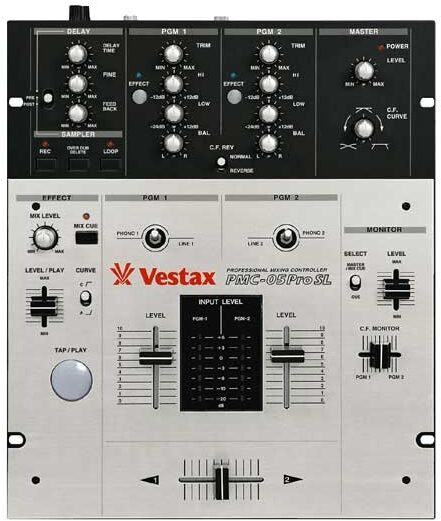open zoom image for Vestax PMC05PROSL 2-Channel Scratch Mixer, Main