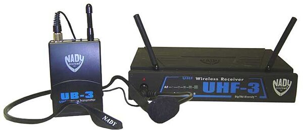 open zoom image for Nady UHF3 Headset Diversity Wireless System, Main
