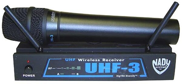 open zoom image for Nady UHF3 Handheld Microphone Wireless System, Main