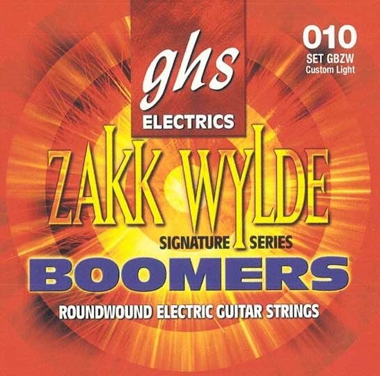 open zoom image for GHS Zakk Wylde Boomers Electric Guitar Strings, Main
