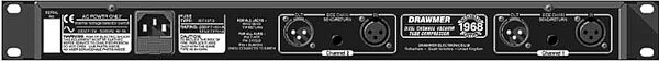 open zoom image for Drawmer 1968ME Tube and FET Compressor, Rear