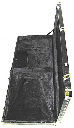 open zoom image for Jay Turser Warlord Electric Guitar Case, Open
