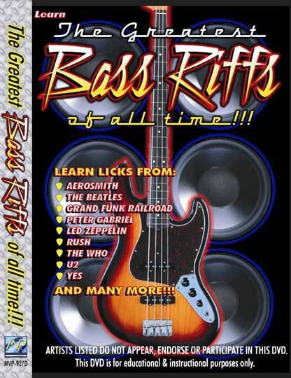 open zoom image for The Greatest Bass Riffs of All Time Video, Main