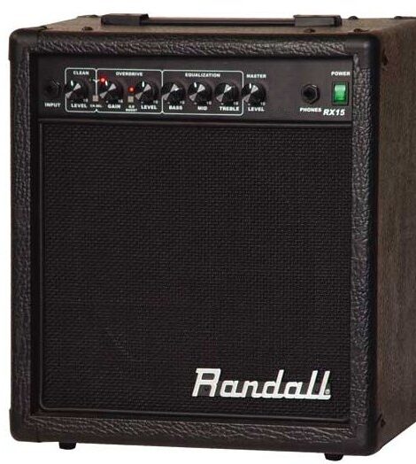 open zoom image for Randall RX15 Guitar Combo Amplifier (15 Watts, 1x6.5 in.), Main