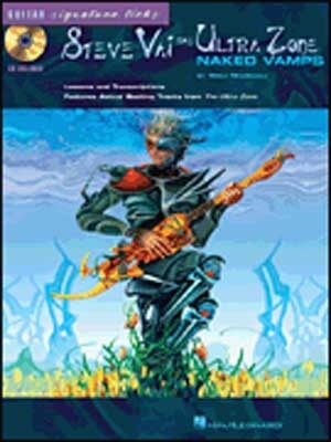 open zoom image for Book: Steve Vai - The Ultra Zone Naked Vamps with CD, Main