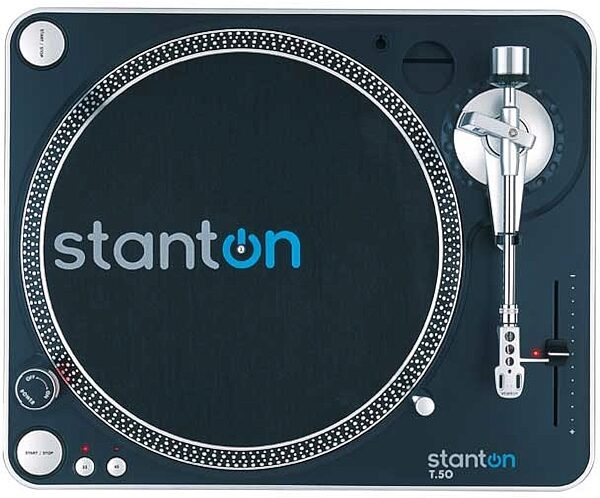 open zoom image for Stanton T50X Belt-Drive Turntable, Top