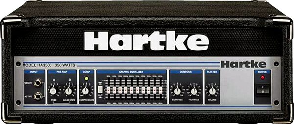open zoom image for Hartke 3500A Bass Amplifier Head (350 Watts), Main
