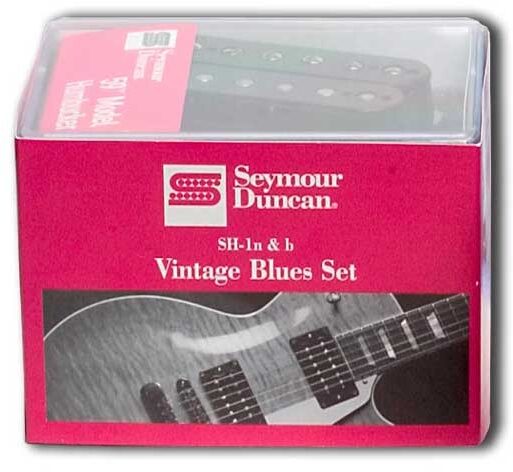 open zoom image for Seymour Duncan Vintage Blues Humbucker Pickup Set (SH1N and SH1B), New, Main