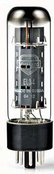 open zoom image for Mullard EL34 Power Amplifier Tube, Single, Action Position Back